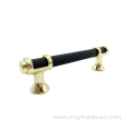 European high-end luxury door handle black